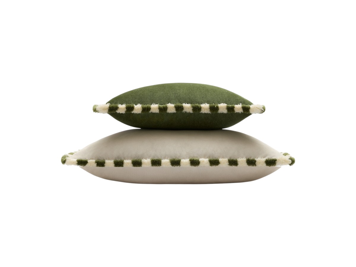 Подушка Lo Decor Bicolor Fringes Couple
