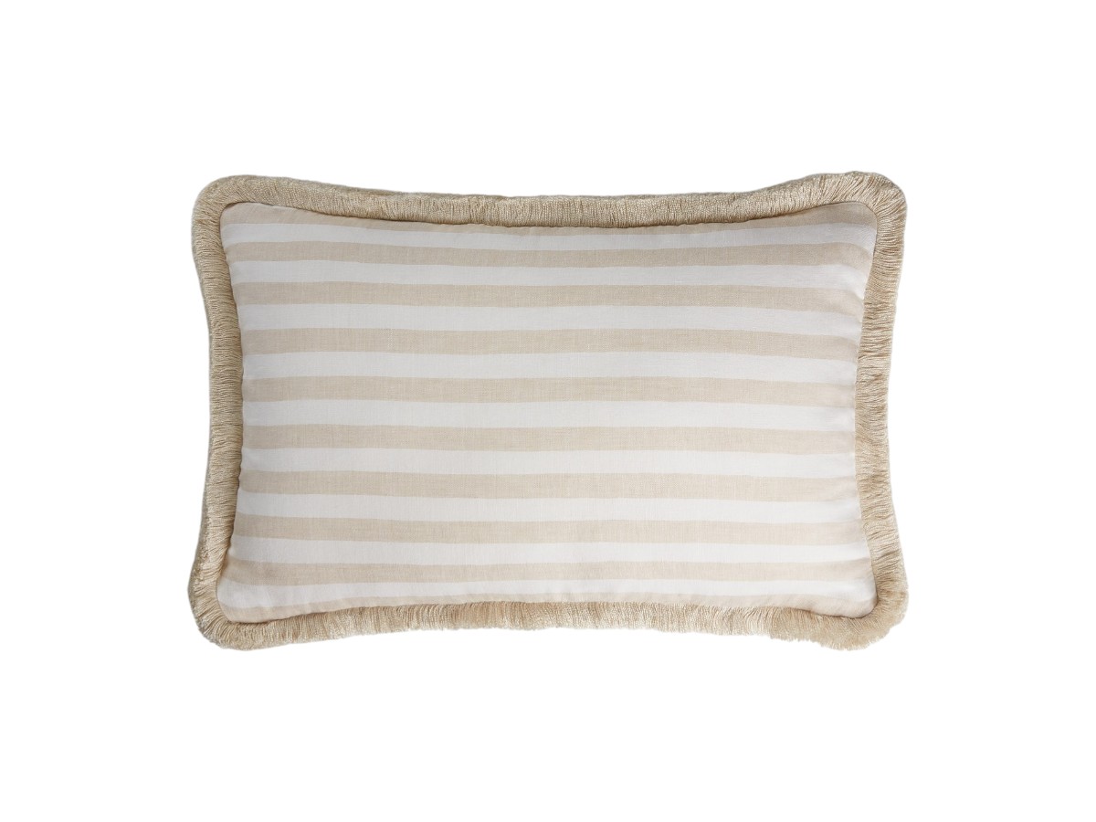 Подушка Lo Decor Lino Striped, 60×60 см