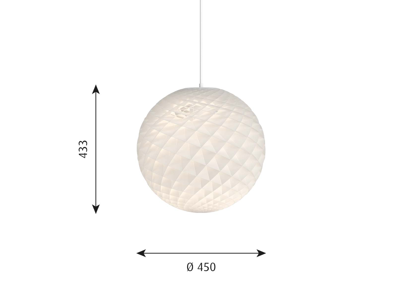 Louis Poulsen Patera Suspension Lamp