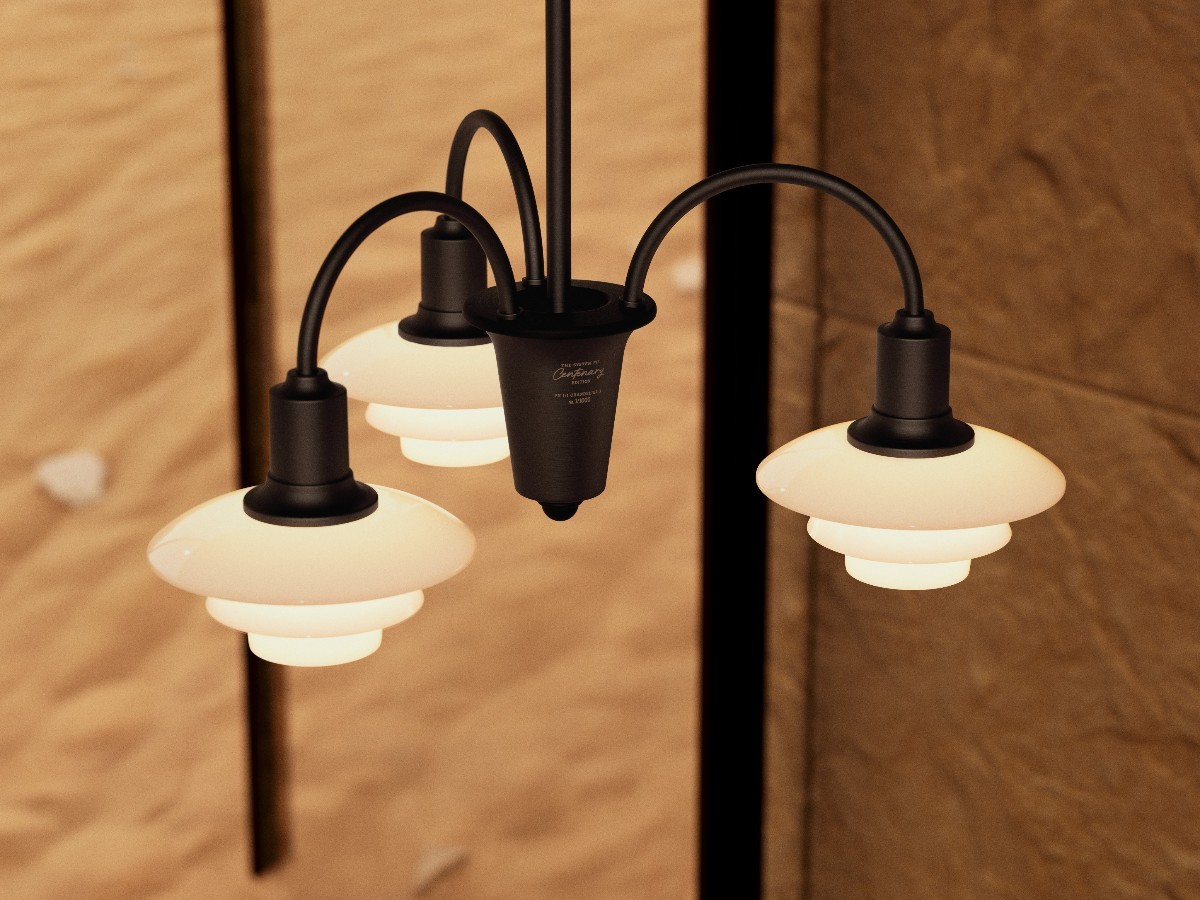 Louis Poulsen Ph 1 1 Chandelier 3 Suspension Lamp Edition Del Centenario