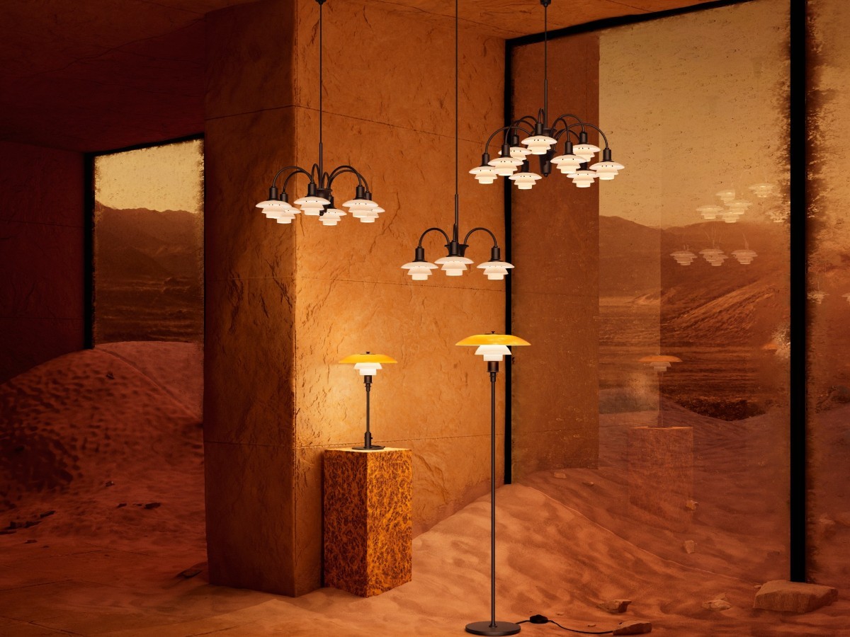 Louis Poulsen Ph 1 1 Chandelier 6 Suspension Lamp Edition Del Centenario