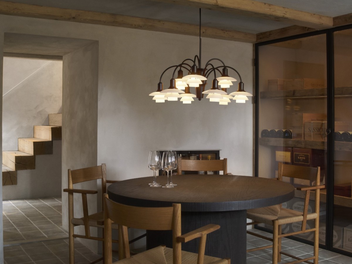 Louis Poulsen Ph 1 1 Chandelier 9 Suspension Lamp Edition Del Centenario
