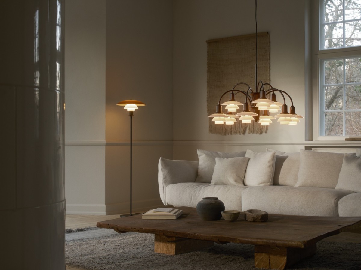 Louis Poulsen Ph 1 1 Chandelier 9 Suspension Lamp Edition Del Centenario