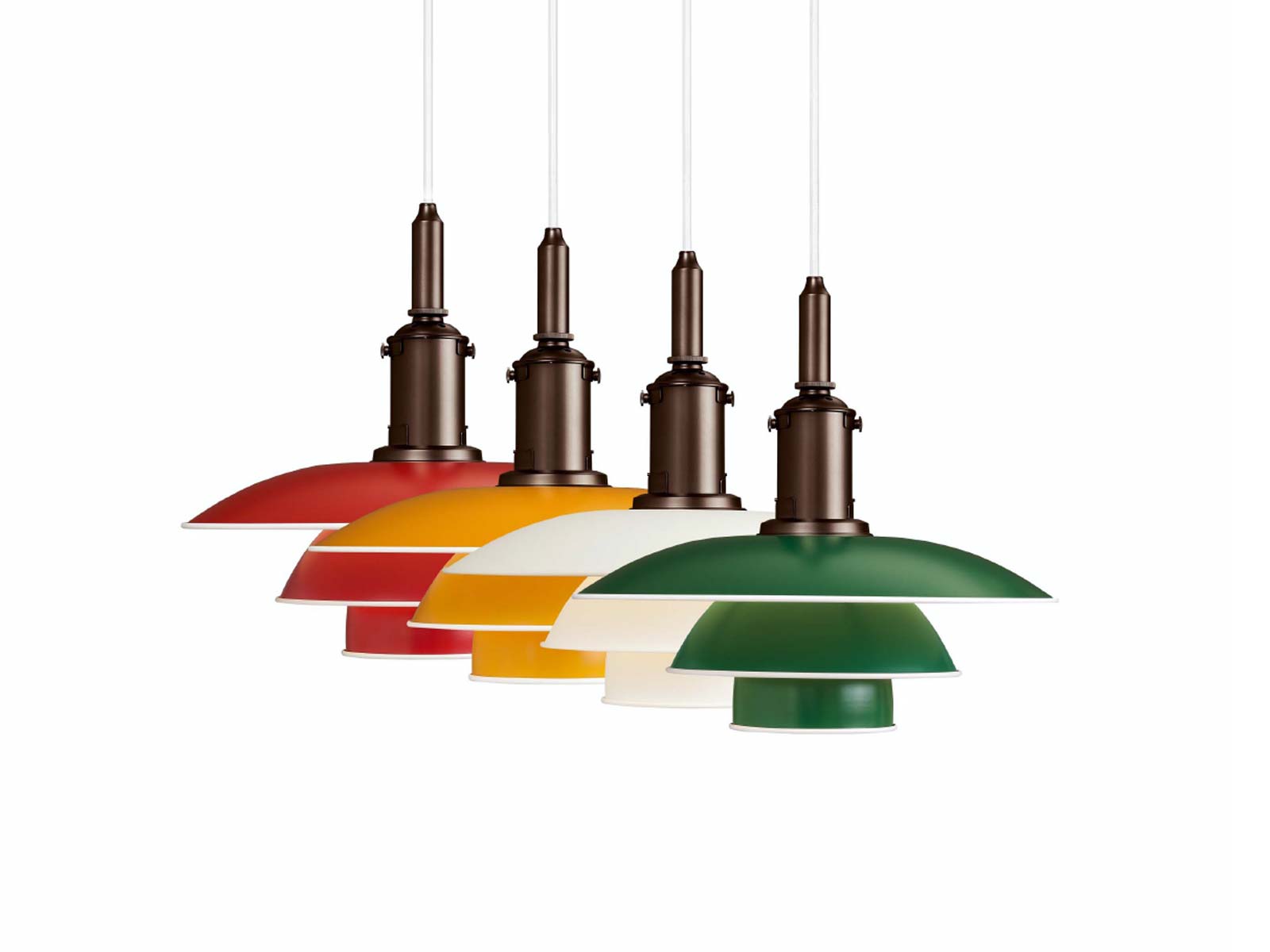 Louis Poulsen Ph 3 3 Suspension Lamp Colored Version