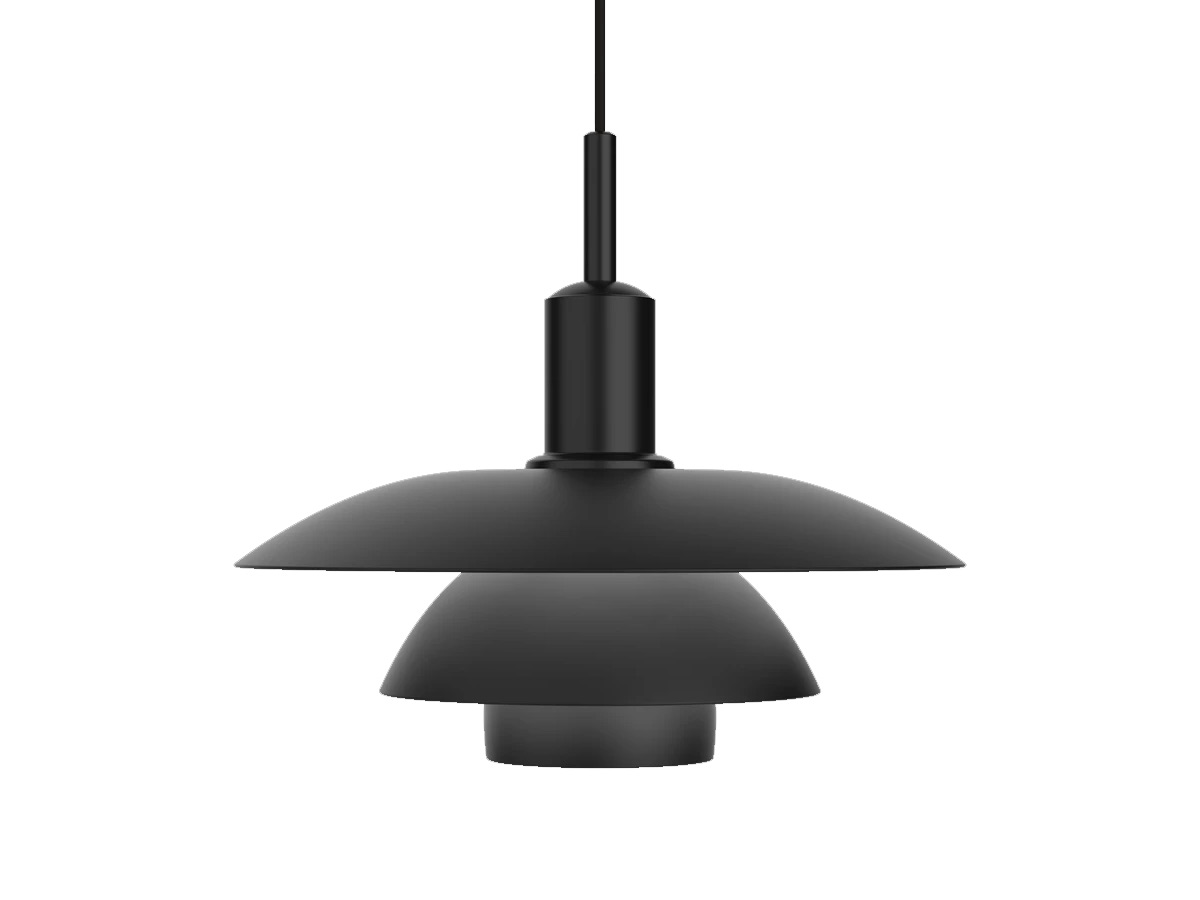 Louis Poulsen Ph 55 Metal Suspension Lamp