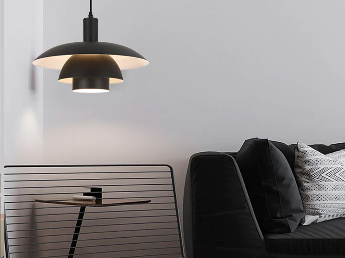 Louis Poulsen Ph 55 Metal Suspension Lamp