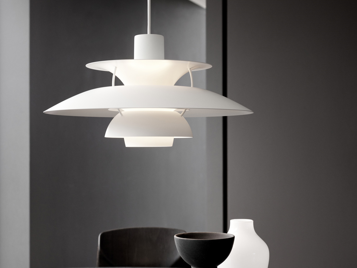 Louis Poulsen Ph 5 Monochrome Suspension Lamp