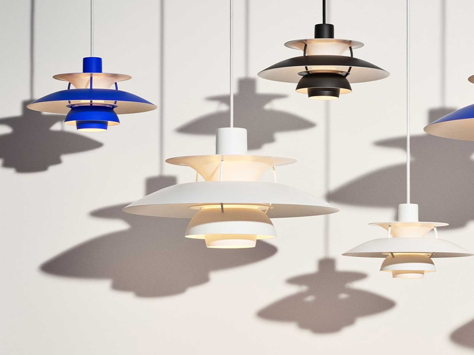 Louis Poulsen Ph 5 Monochrome Suspension Lamp