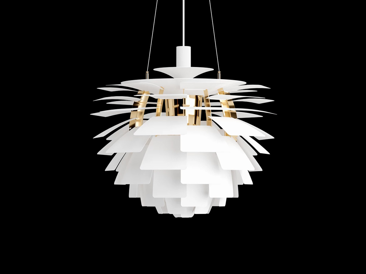 Louis Poulsen Ph Artichoke Suspension Lamp Dusty
