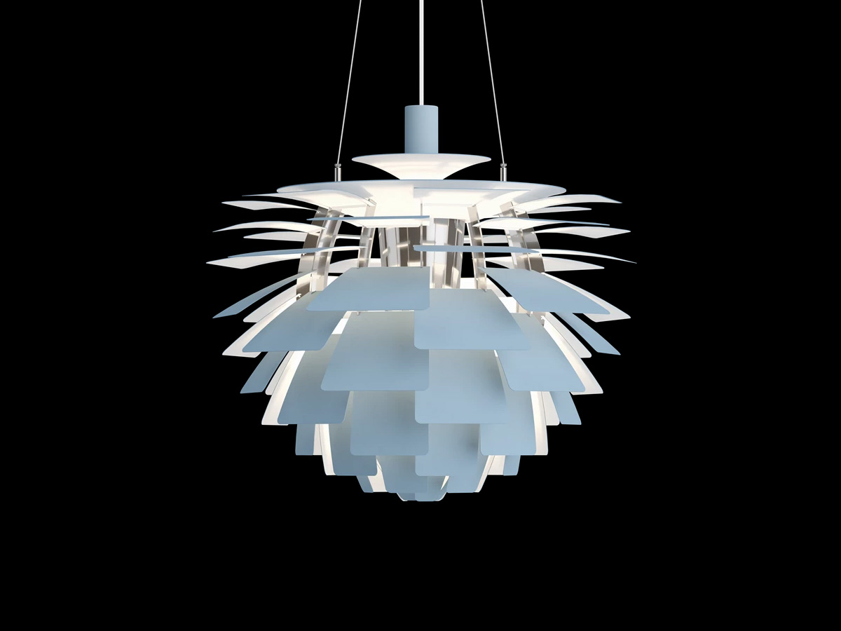 Louis Poulsen Ph Artichoke Suspension Lamp Dusty
