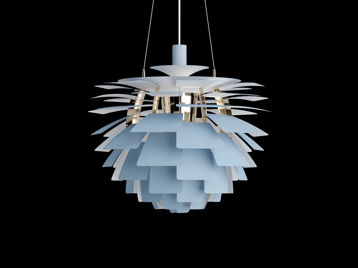 Louis Poulsen Ph Artichoke Suspension Lamp Dusty