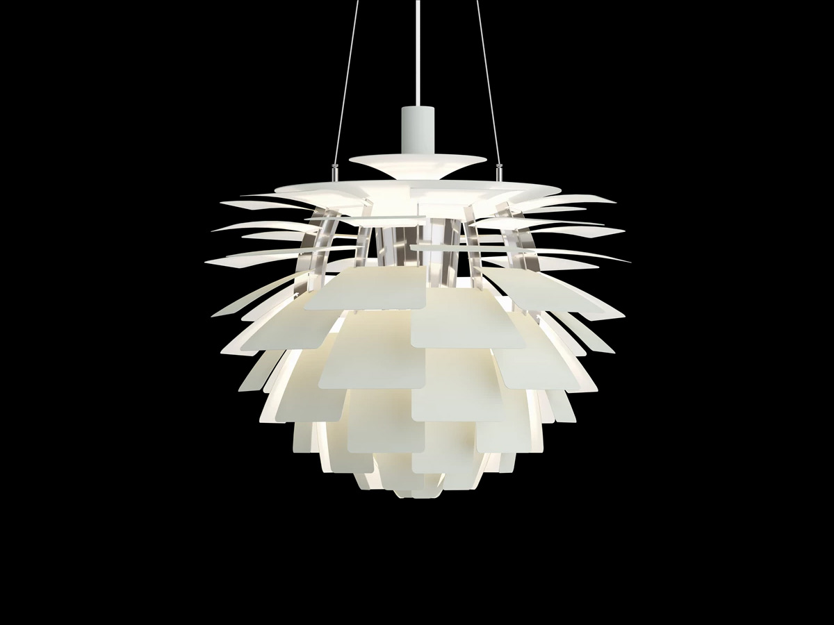 Louis Poulsen Ph Artichoke Suspension Lamp Dusty