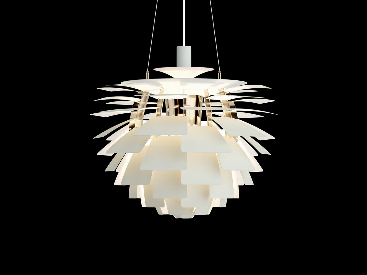 Louis Poulsen Ph Artichoke Suspension Lamp Dusty