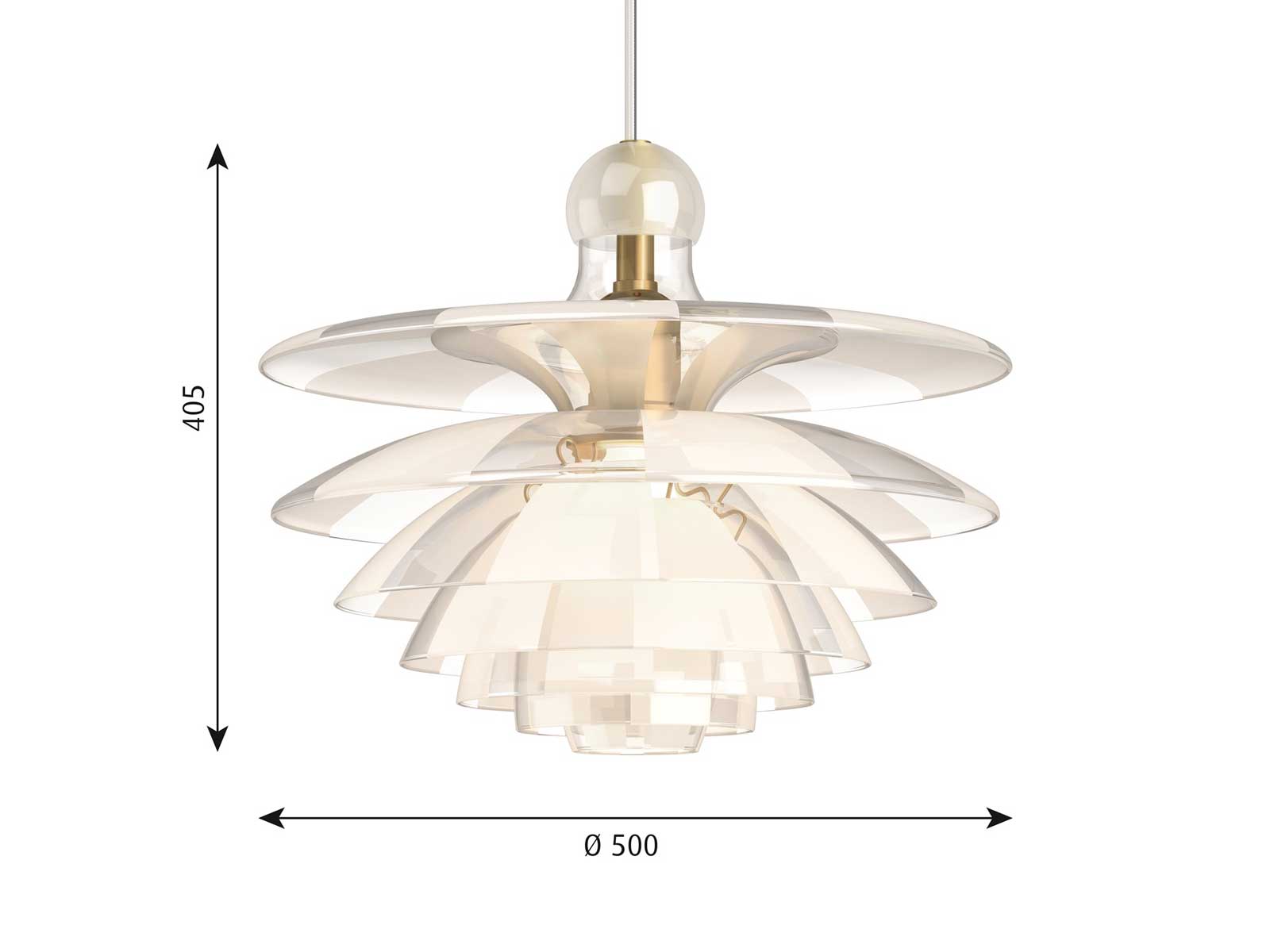 Louis Poulsen Ph Septima Suspension Lamp