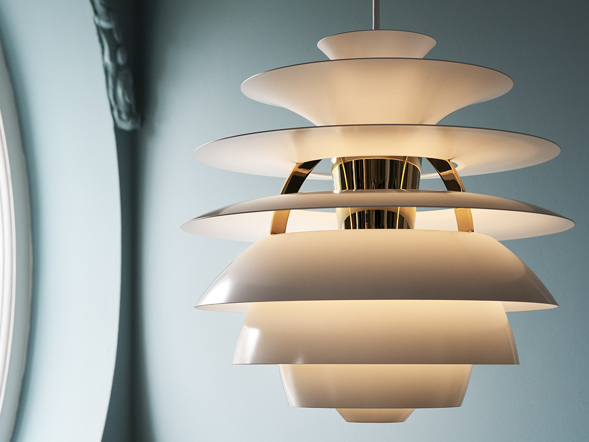 Louis Poulsen Ph Snowball Suspension Lamp
