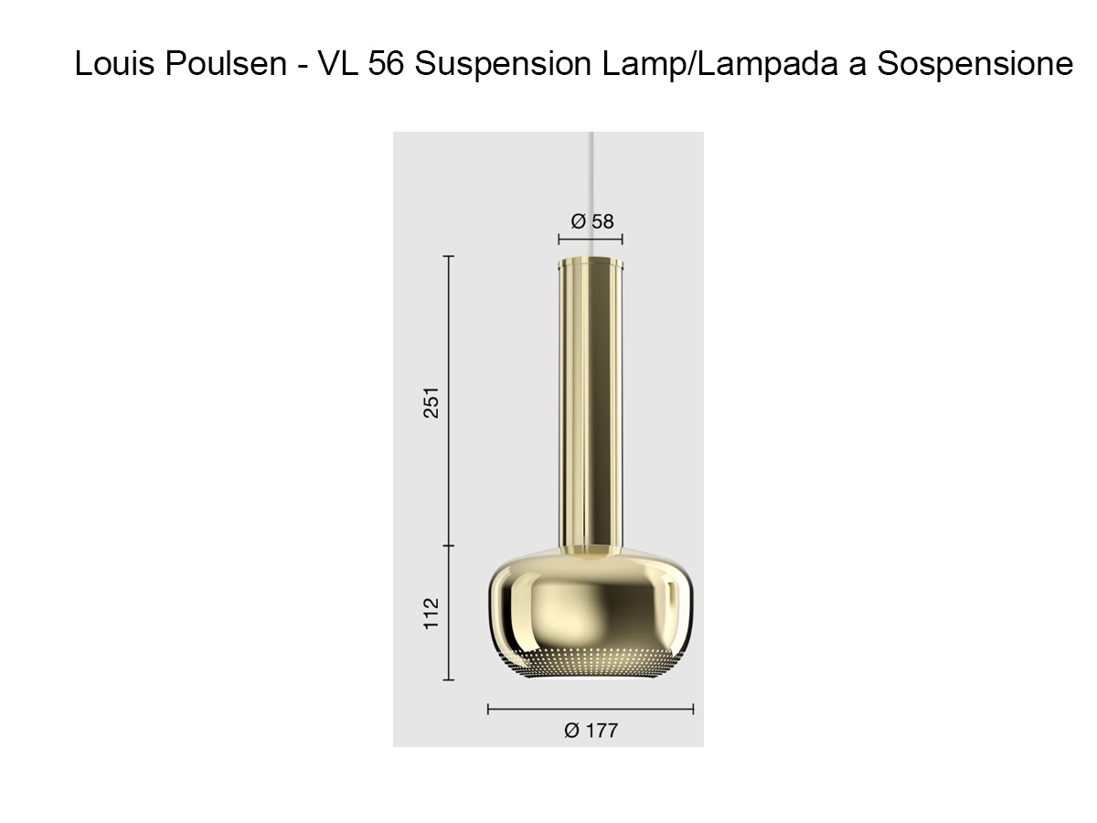 Подвесной светильник Louis Poulsen VL 56