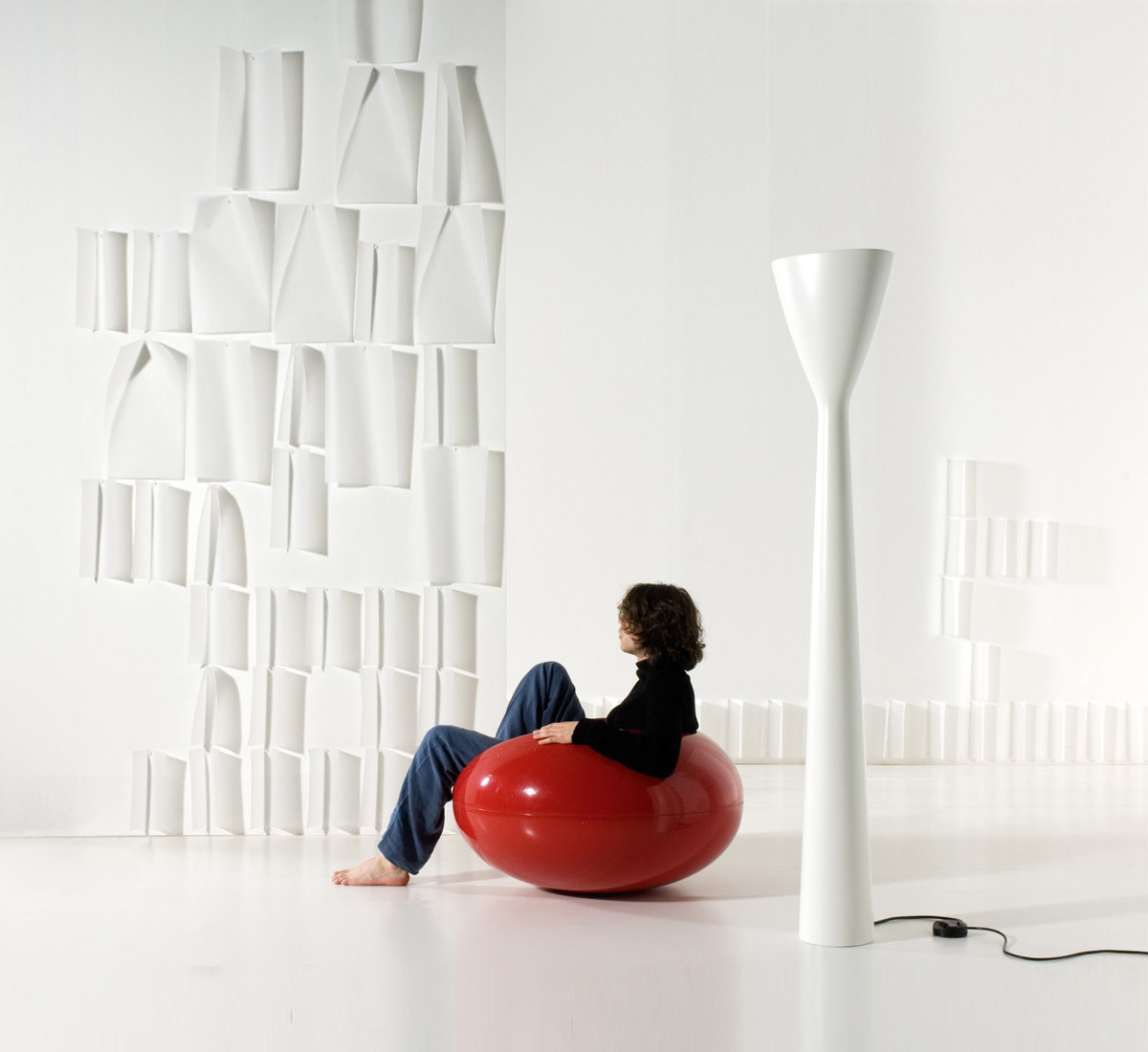 Luceplan Carrara Floor Lamp