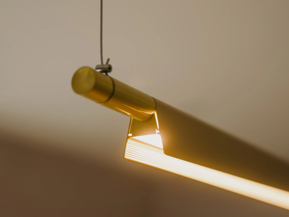 Luceplan Compendium D81s Suspension Lamp Brass