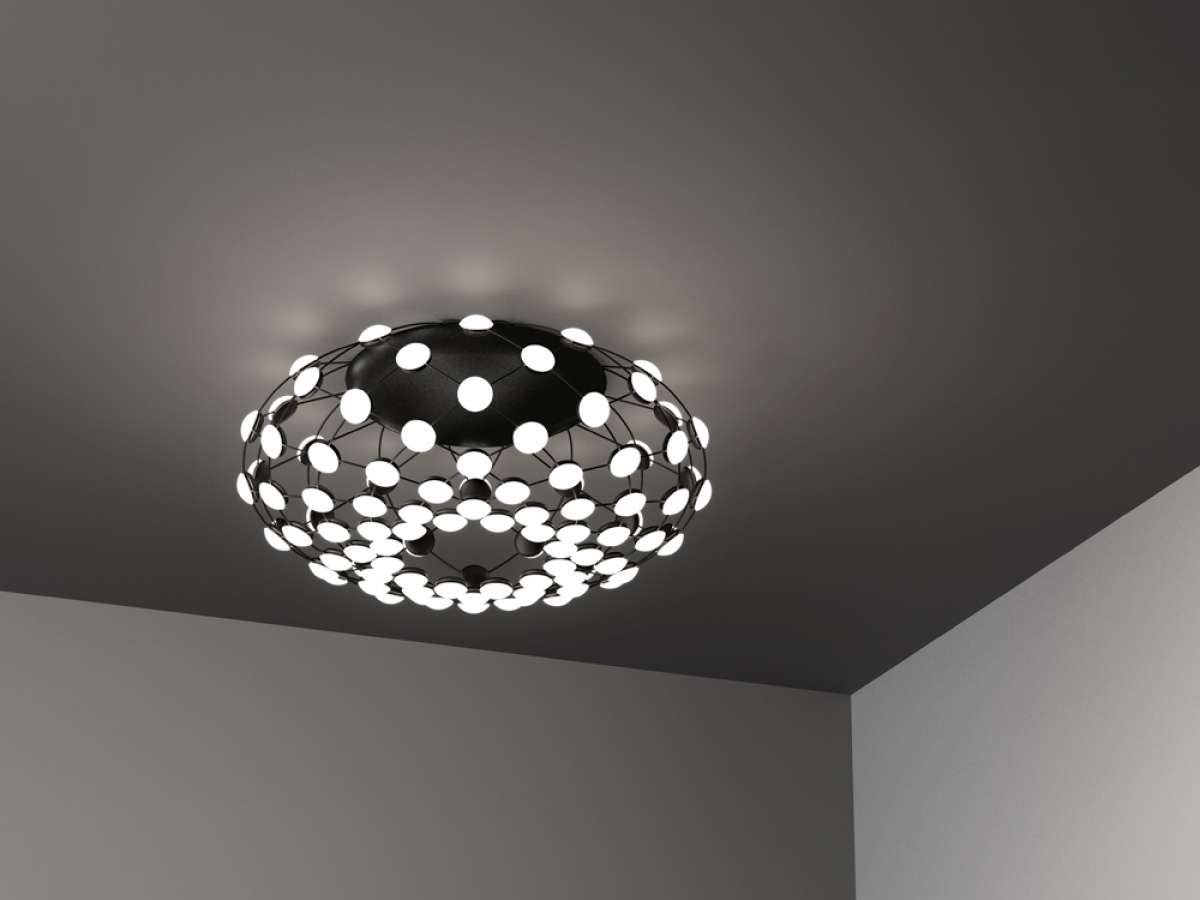 Luceplan D86pln Mesh Ceiling Lamp