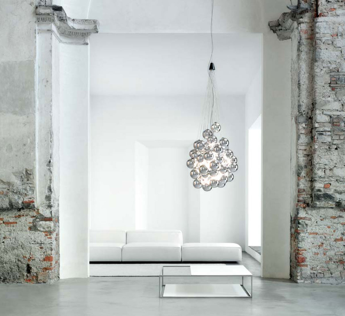 Luceplan D87 Stochastic Suspension Lamp
