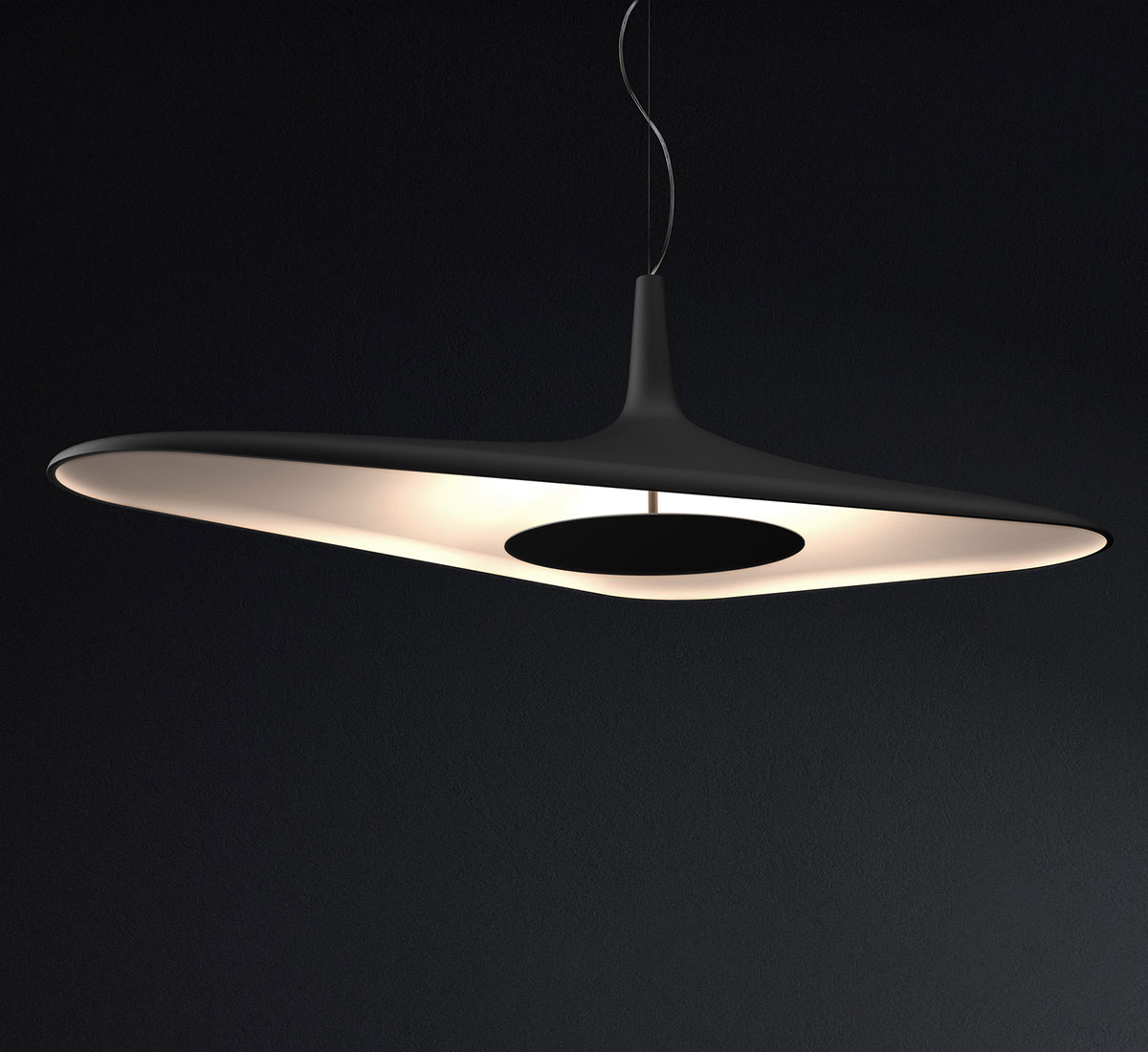 Luceplan D89s Soleil Noir Suspension Lamp