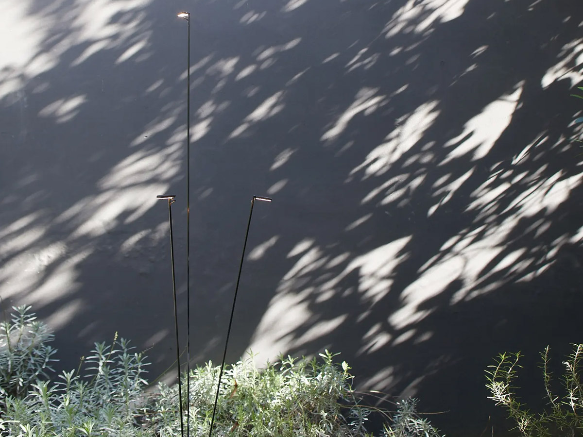 Luceplan Flia Outdoor Floor Lamp 3 Stems