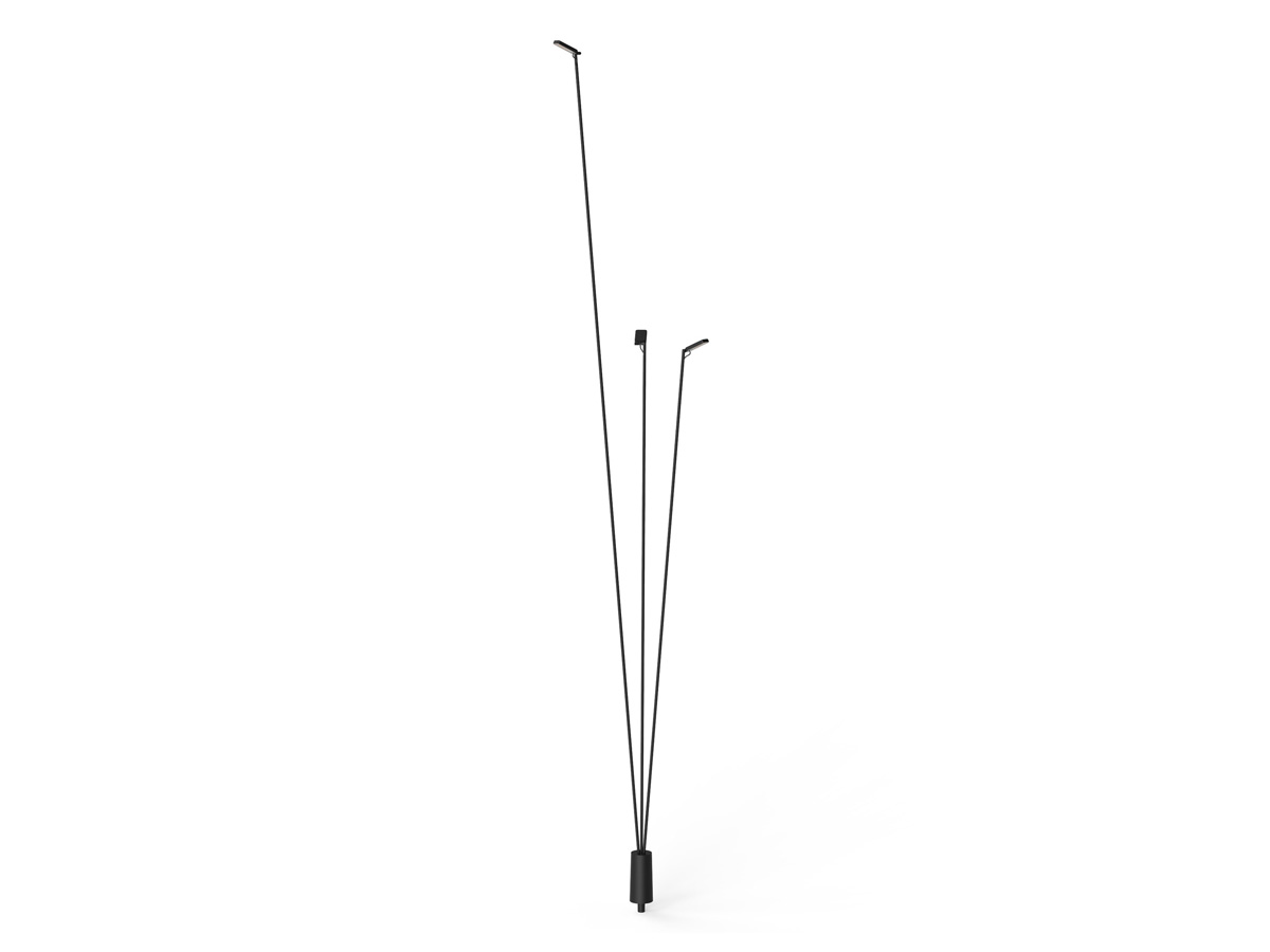 Luceplan Flia Outdoor Floor Lamp 3 Stems