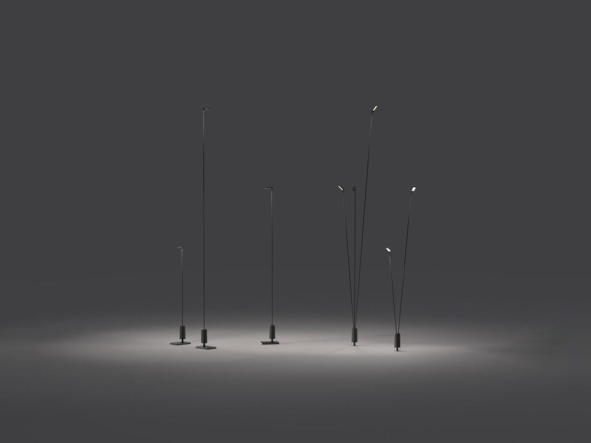 Luceplan Flia Outdoor Floor Lamp 3 Stems