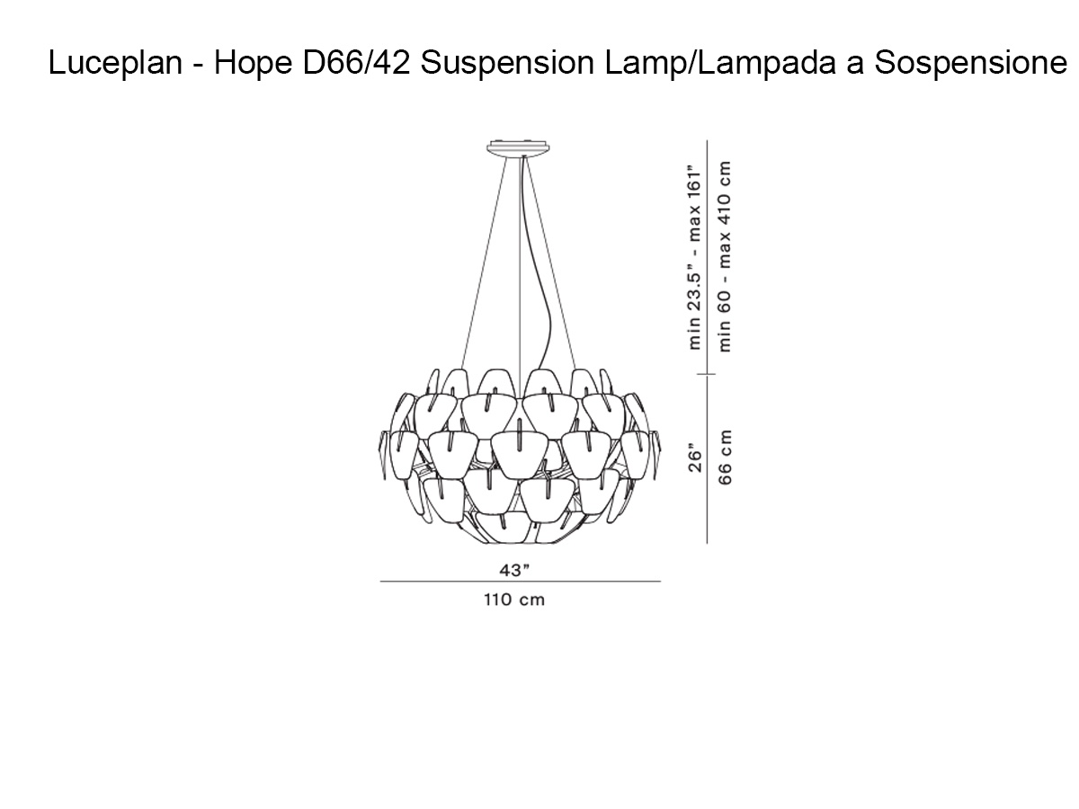 Luceplan Hope Suspension Lamp