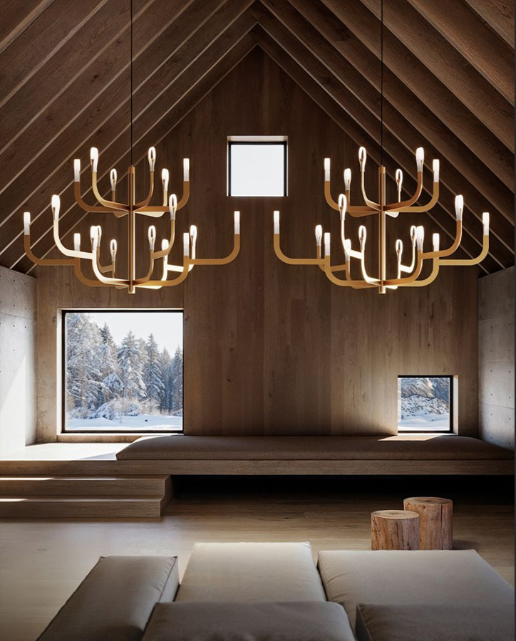 Luceplan J Us Configuration G Suspension Lamp