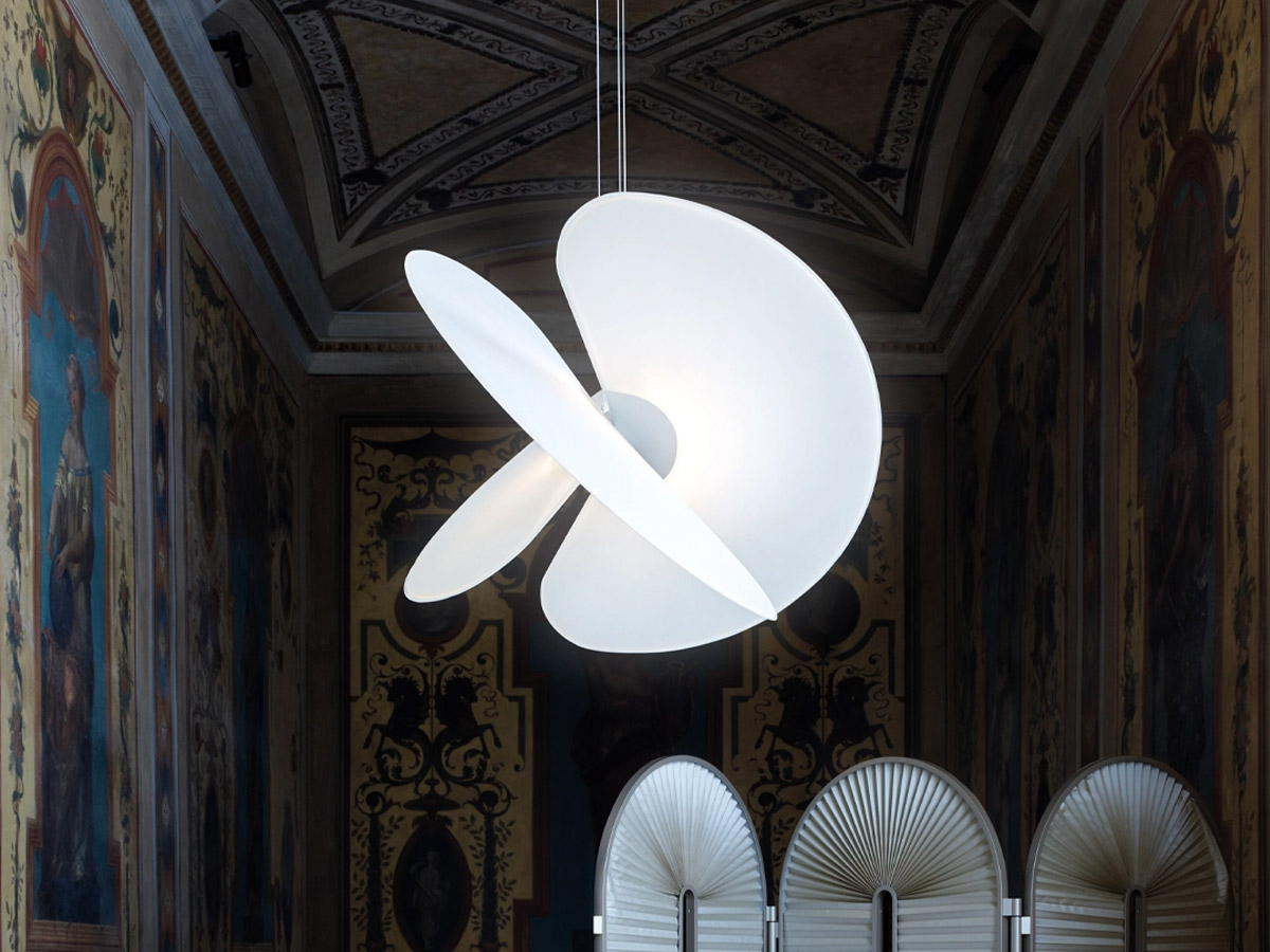 Luceplan Levante O64 Suspension Lamp Phase Cut