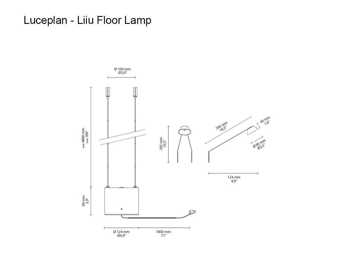 Luceplan Liiu Floor Lamp