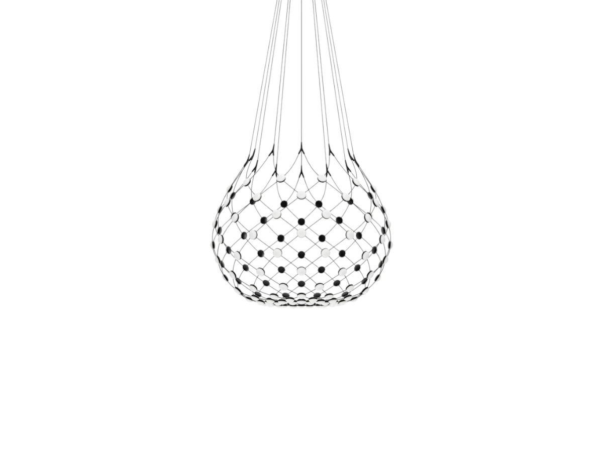 Luceplan Mesh Suspension Lamp O 100 Cm