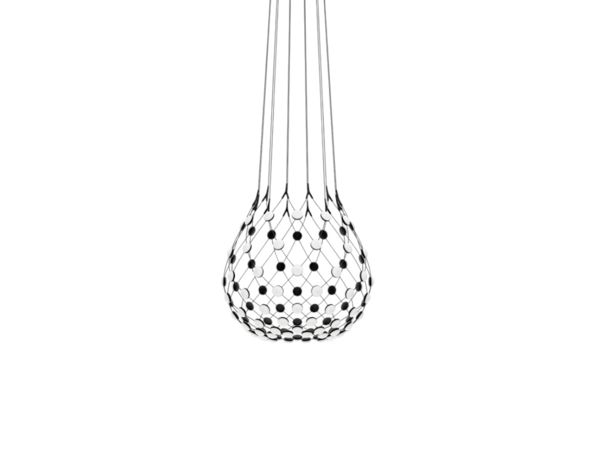 Luceplan Mesh Suspension Lamp O 80 Cm