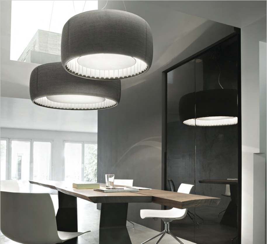 Luceplan Silenzio Suspension Lamp