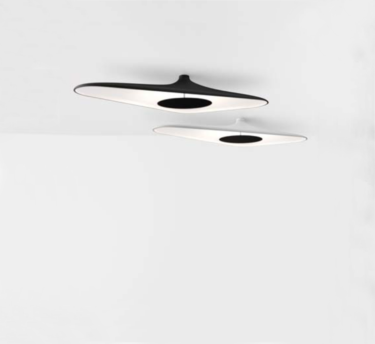 Luceplan Soleil Noir Ceiling Lamp