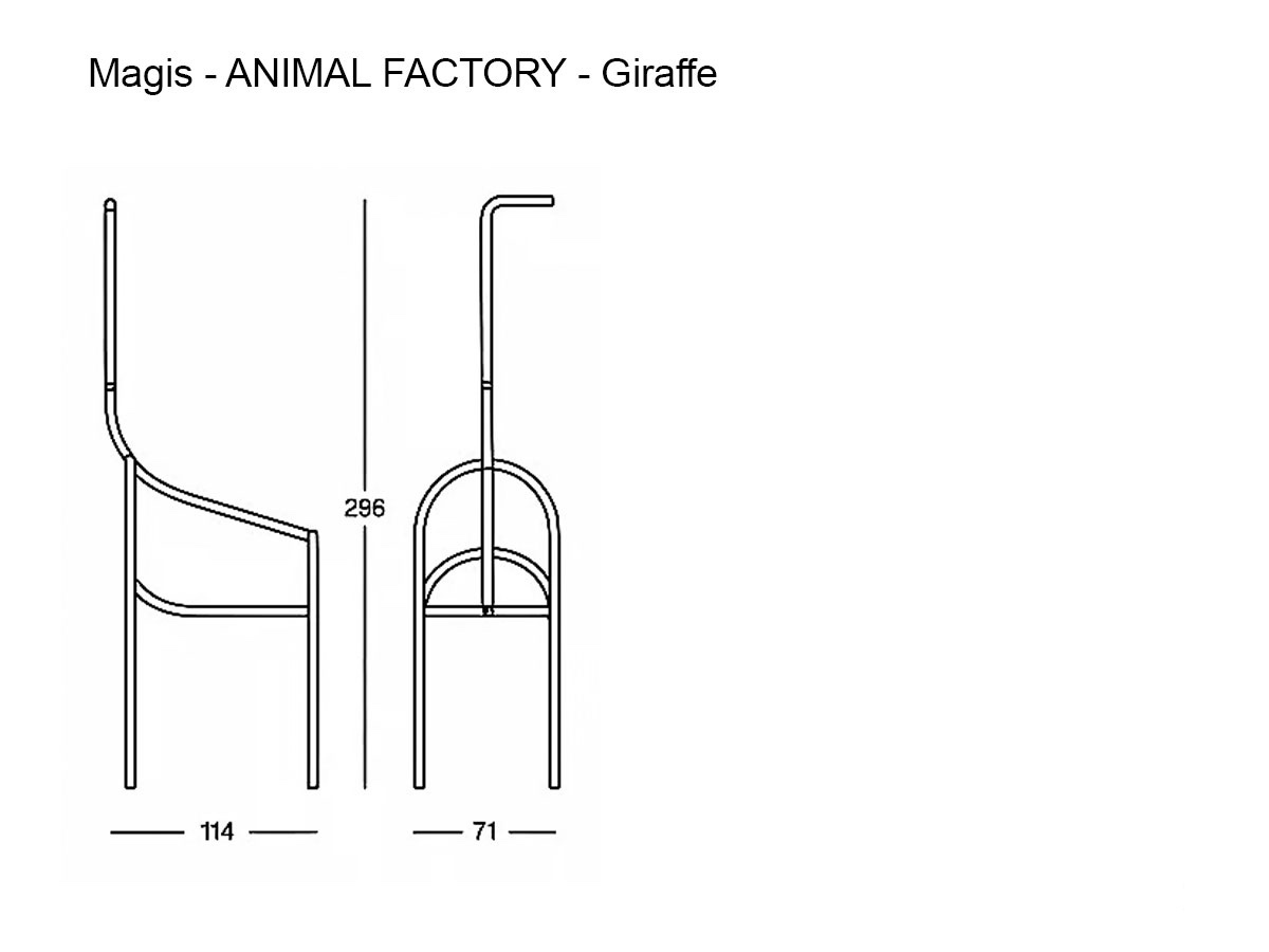 Magis Animal Factory Giraffa Sculpturetoy