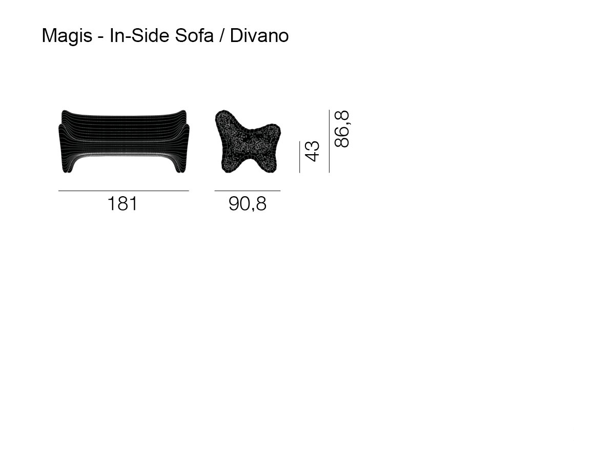 Magis In Side Sofa Outdoor