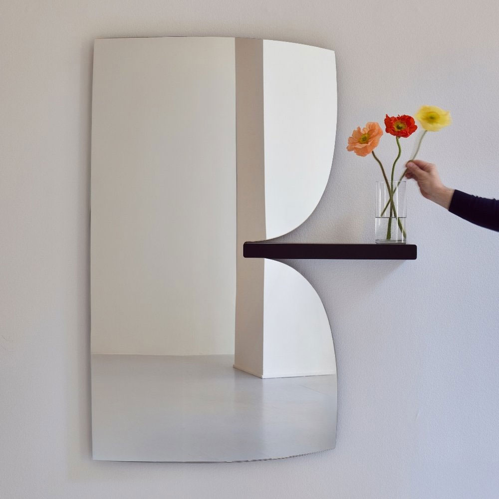 Magis Morphed Mirror With One Shelf