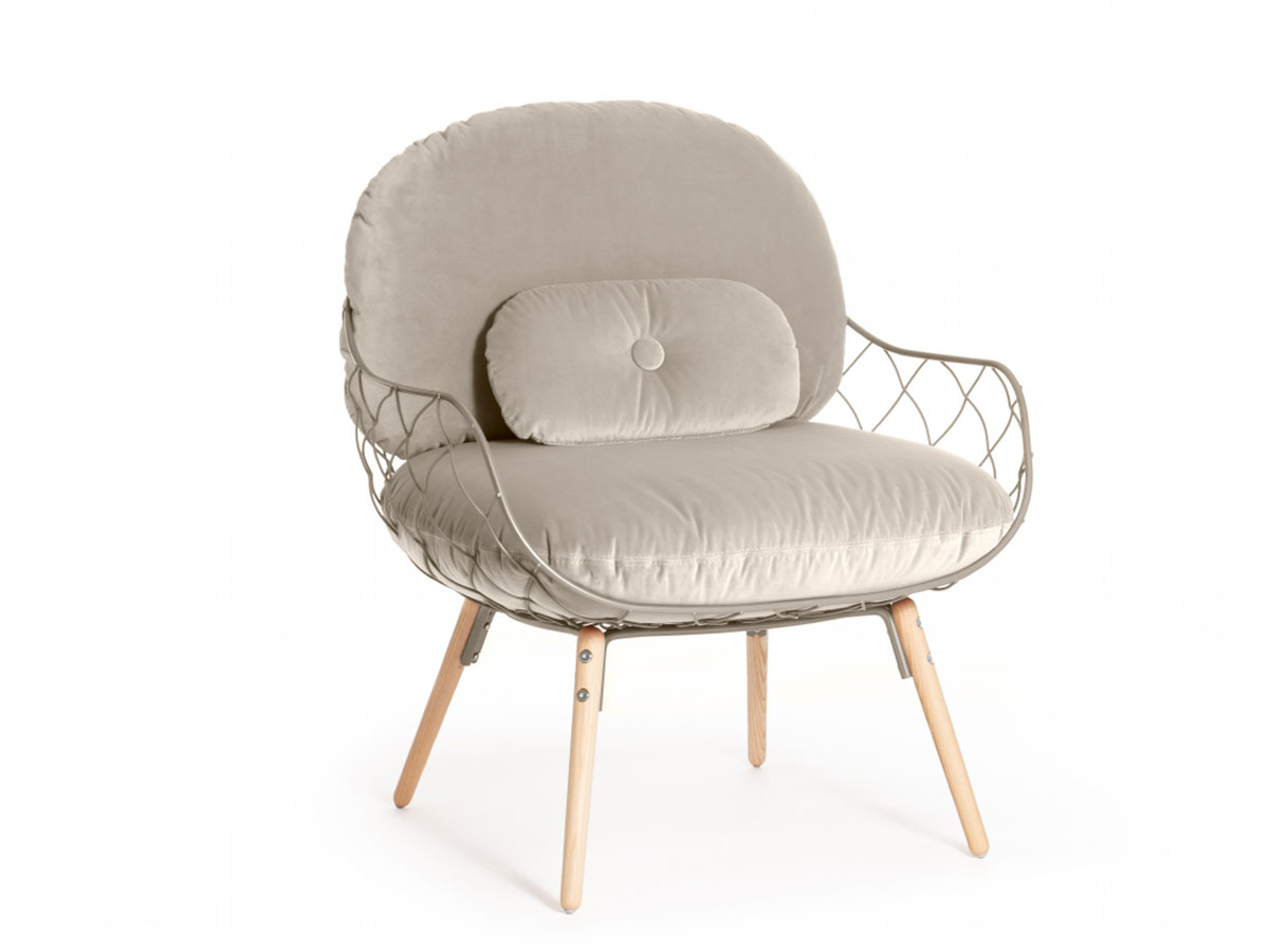 Magis Pina Armchair Low With Cushion