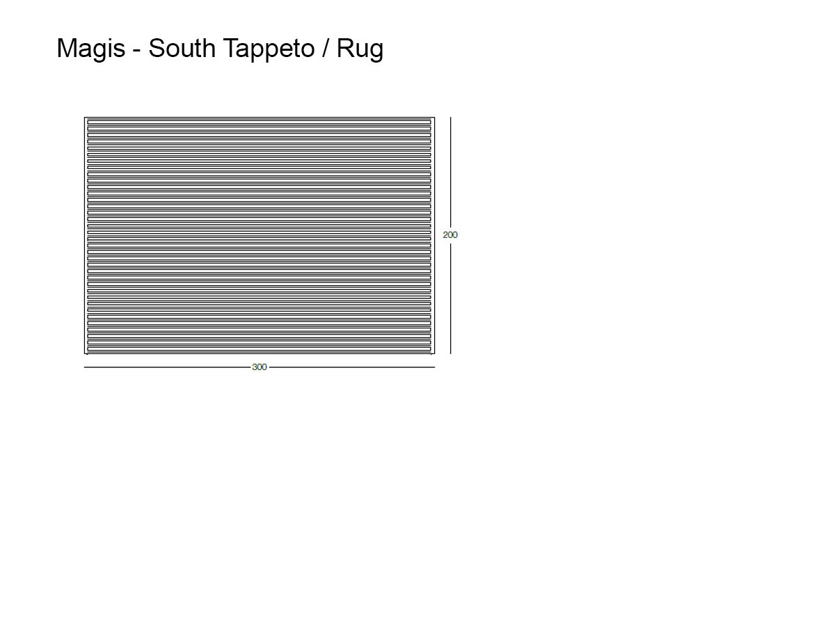 Magis South Rug Outdoor