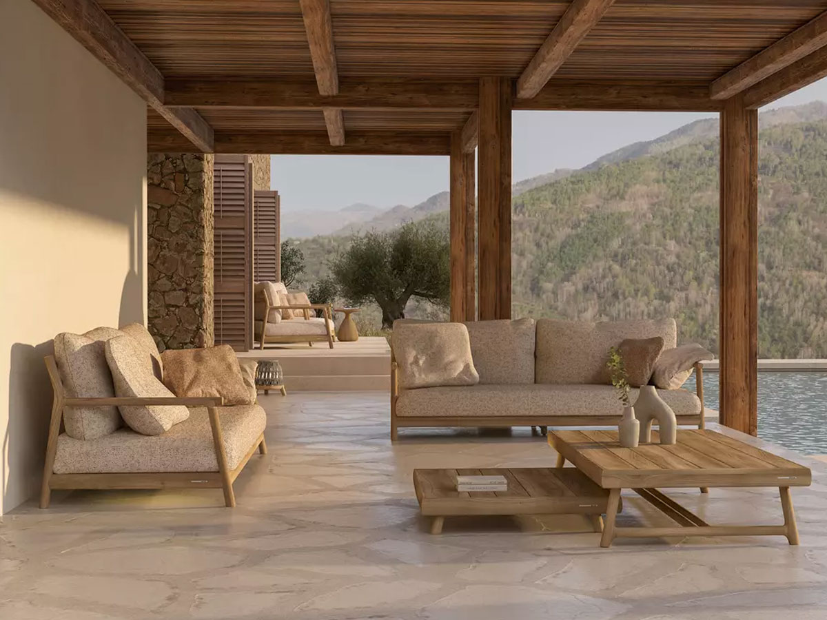 Manutti Muyu Sofa 25 Seats Outdoor