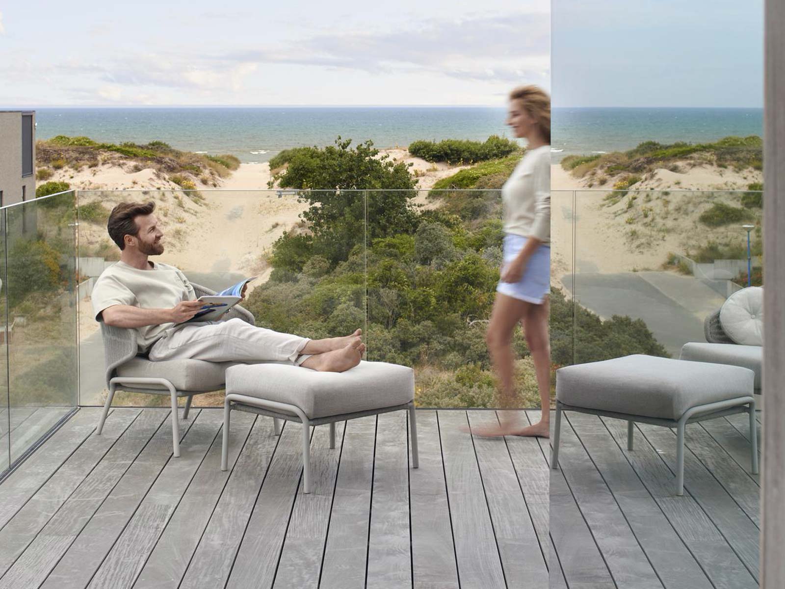 Manutti Radoc Footstool