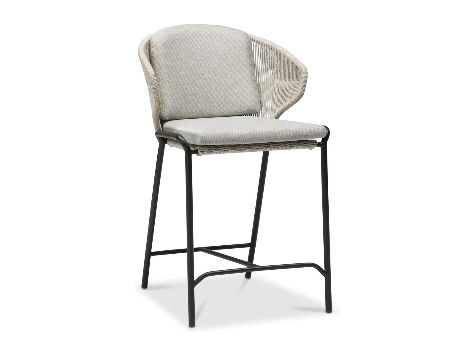 Manutti Radoc Counter Stool Heght With Back 61h