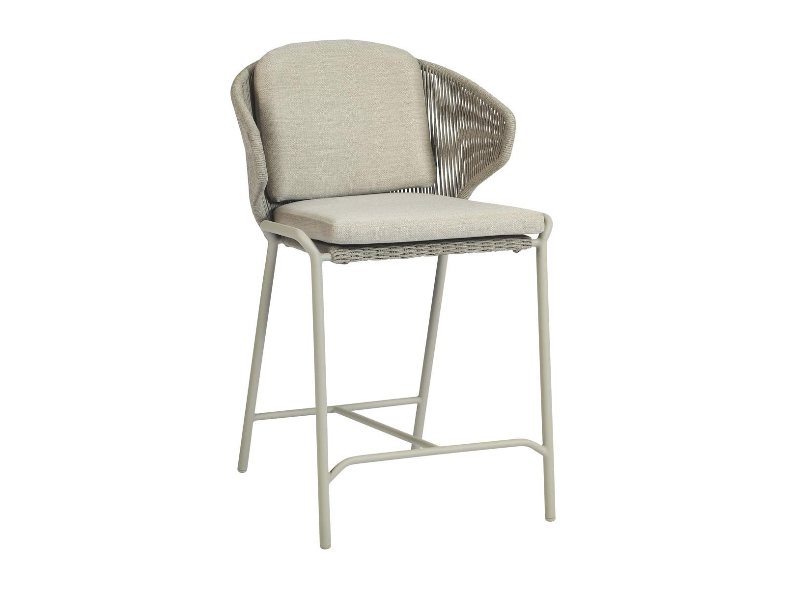Manutti Radoc Counter Stool Heght With Back 61h