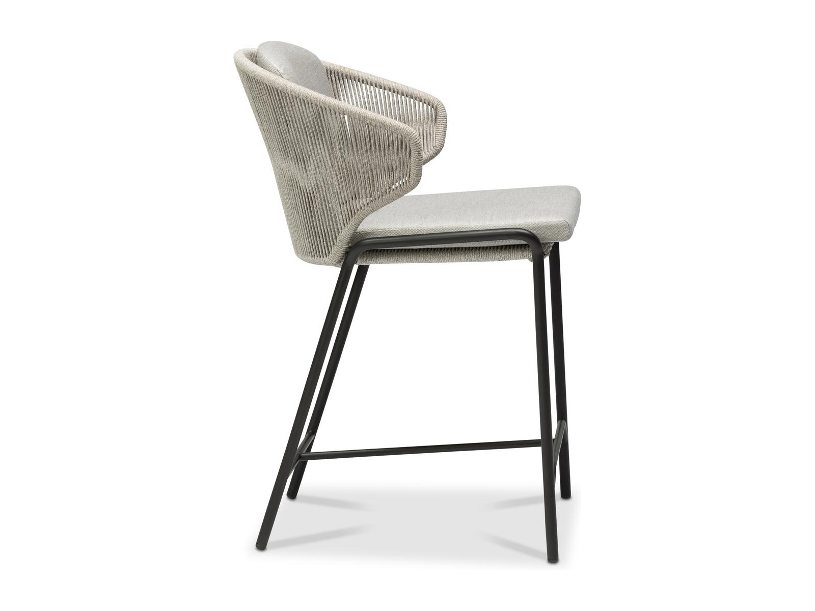 Manutti Radoc Counter Stool Heght With Back 61h