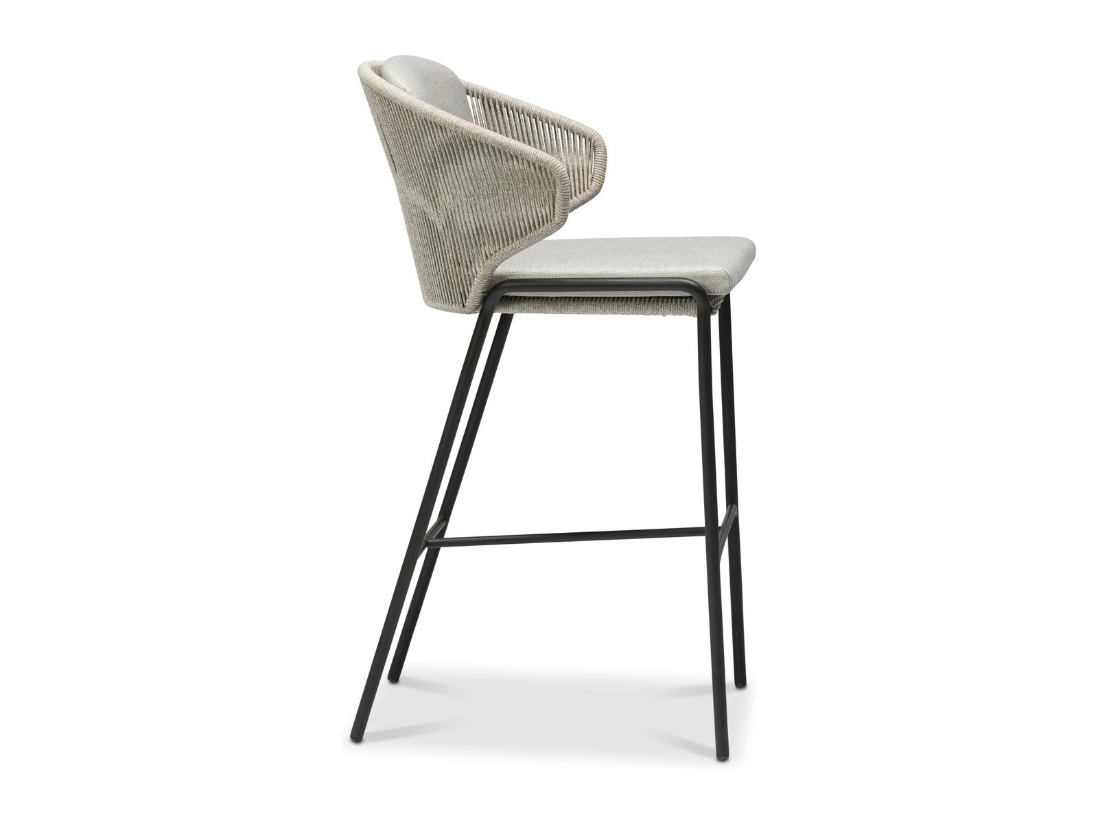 Manutti Radoc Bar Stool With Back 76h