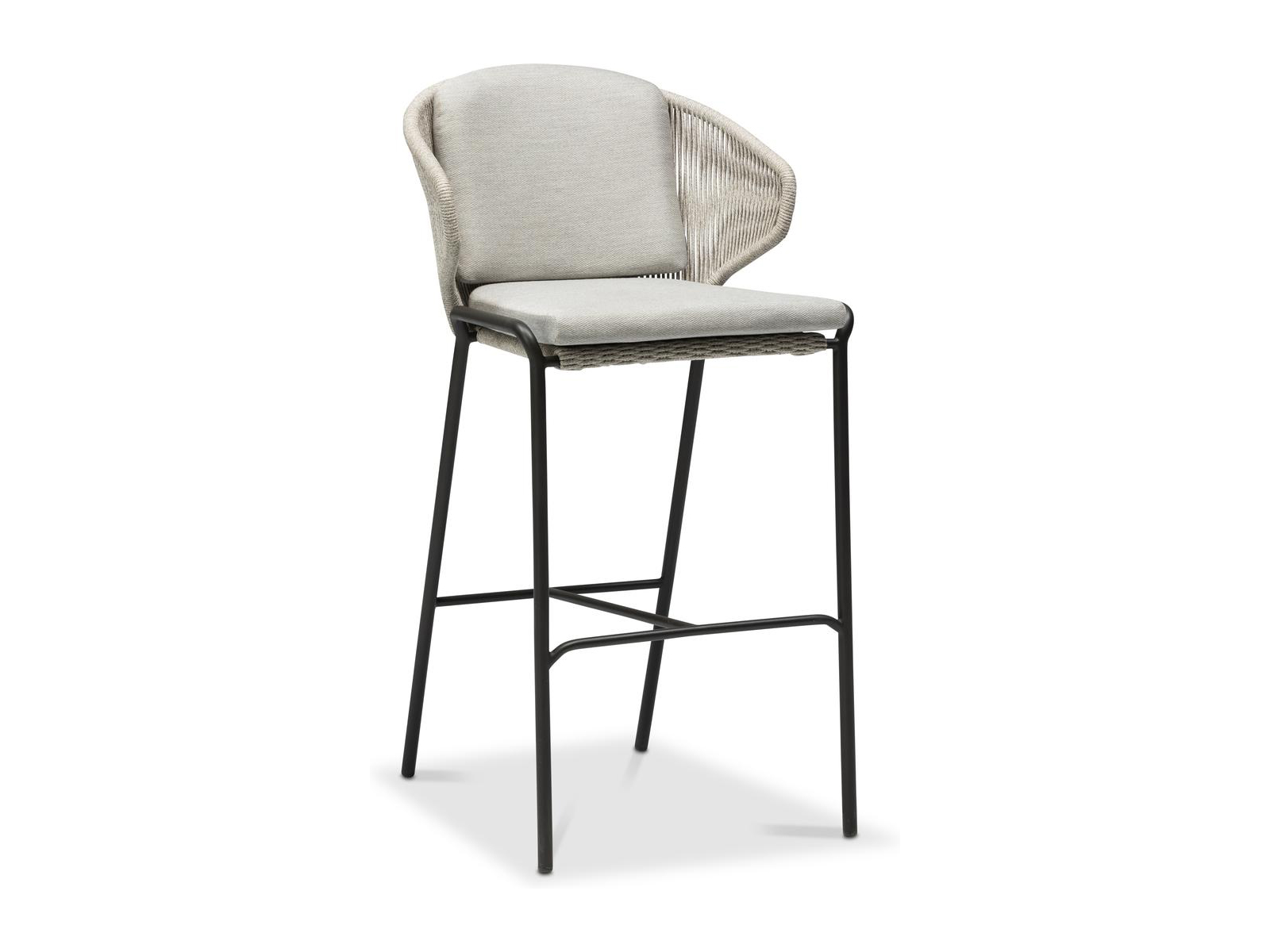 Manutti Radoc Bar Stool With Back 76h