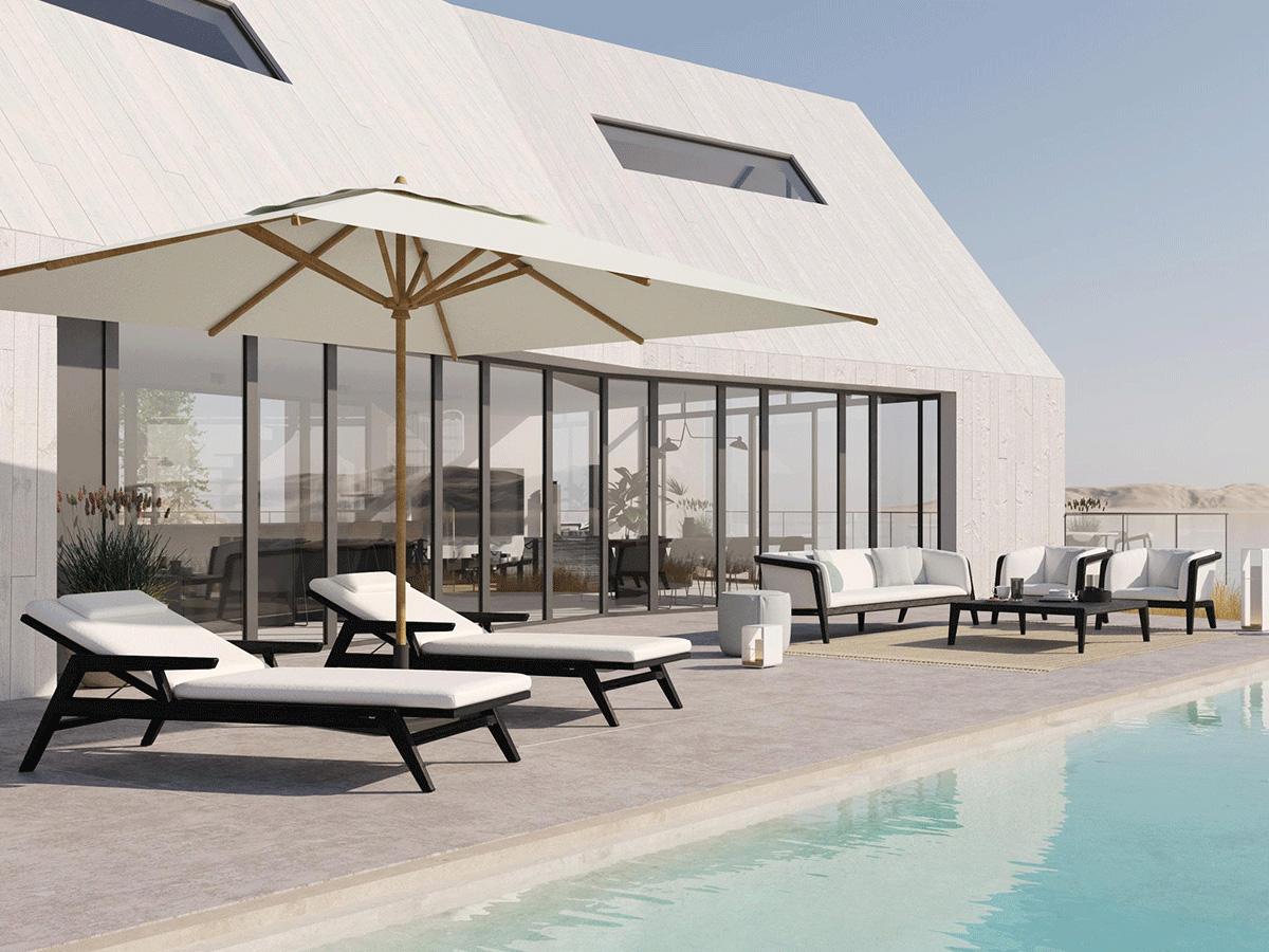 Manutti Sunrise Sunbed Textiles