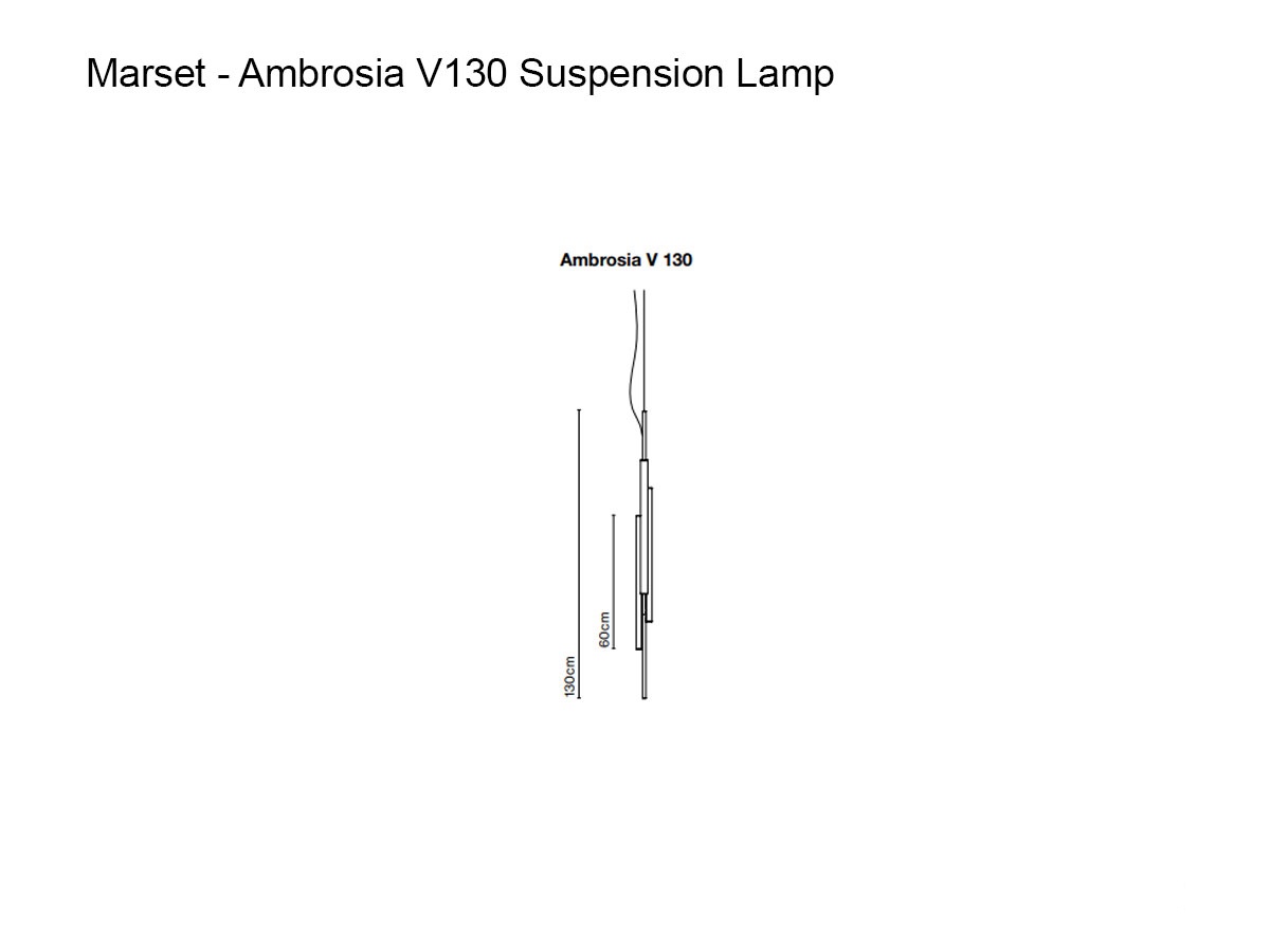 Marset Ambrosia V130 Suspension Lamp